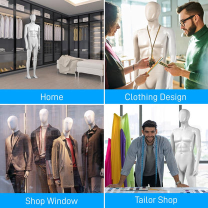 Male Torso Dress Form Mannequin