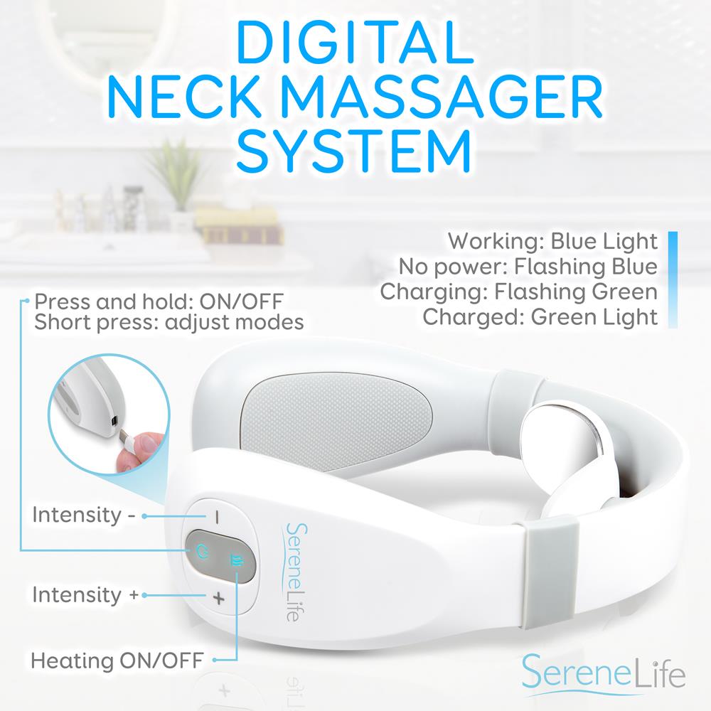 product image number 7 for SereneLife Smart Neck Massager