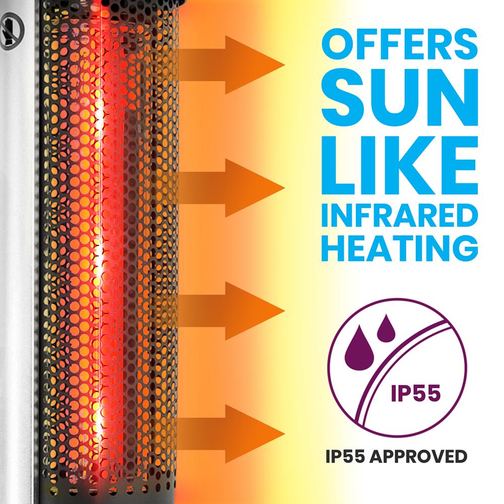 product image number 3 for SereneLife Bar Table Heater