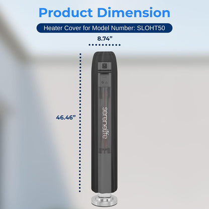 Patio Heater Cover Bag Heavy-Duty Waterproof & Tear-Resistant