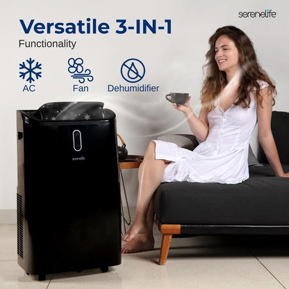 Portable Air Conditioner 14000 BTU Efficient Cooling Remote Control