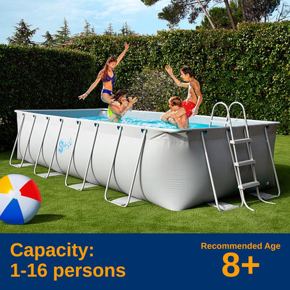 Metal Frame Pool Set
