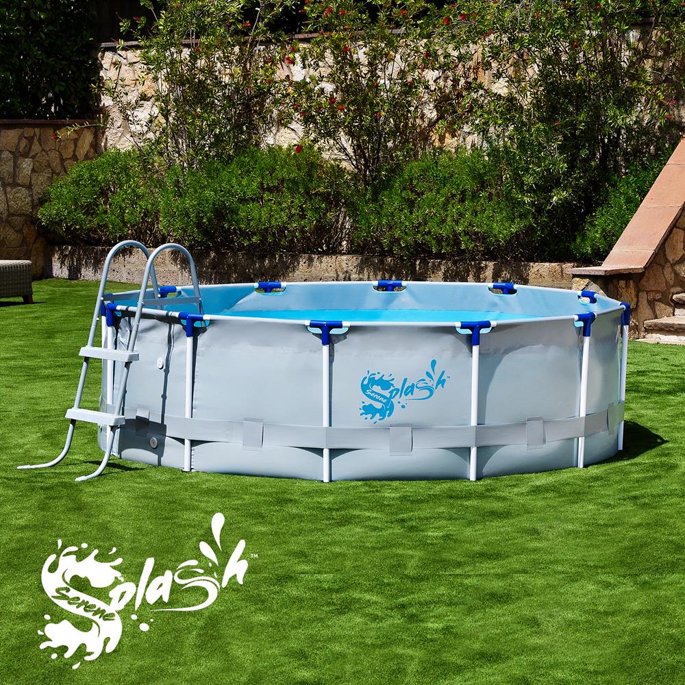 product image number 7 for SereneLife Metal Frame Pool Set