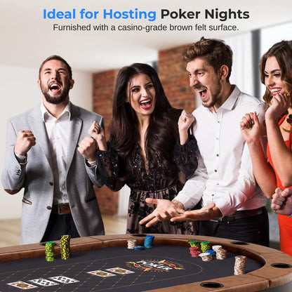 product image number 3 for SereneLife Poker/Casino Game Table