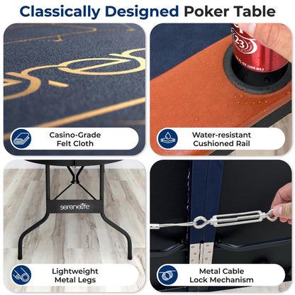 Foldable Poker Table