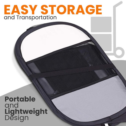 Foldable Pet Tent With Pet Bowl