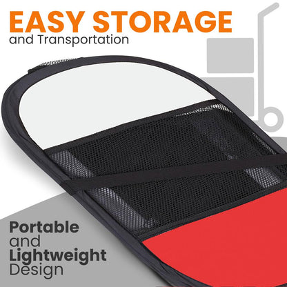 product image number 4 for SereneLife Foldable Pet Tent With Pet Bowl