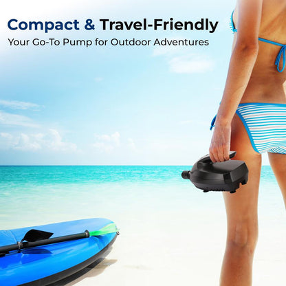 Inflatable Paddle Board Pump 16PSI High Pressure 12V DC Electric Air Pump