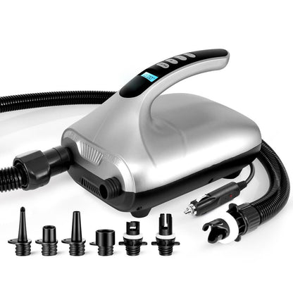 Electric Paddle Board Pump - Fast Inflation, 20 PSI, LCD Display