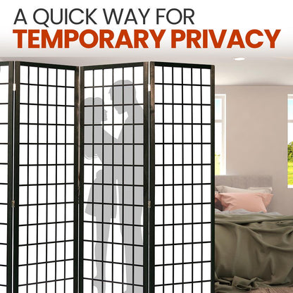product image number 4 for SereneLife 4-Panel Room Divider