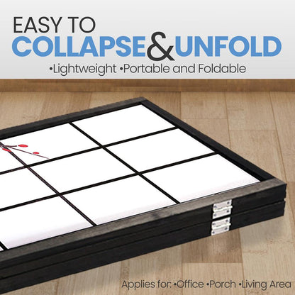 product image number 3 for SereneLife 4-Panel Room Divider