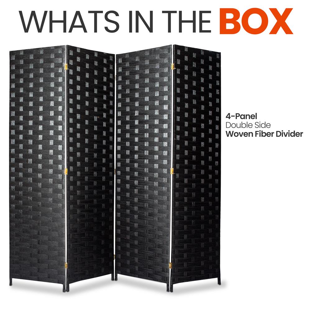 product image number 7 for SereneLife 4-Panel Room Divider