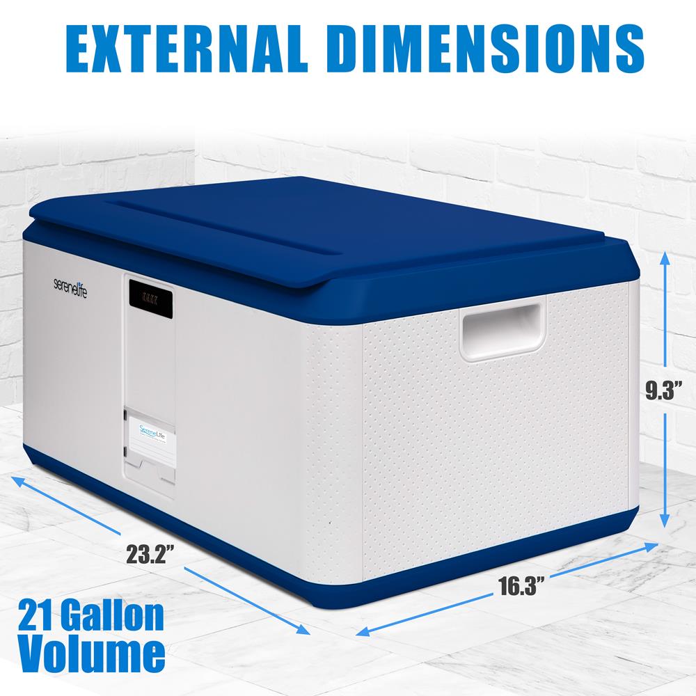 product image number 3 for SereneLife Security Locking Storage Container Bin