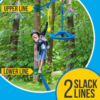 product image number 2 for SereneLife Ninja Warrior Obstacle Course