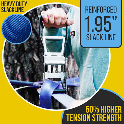 product image number 7 for SereneLife Ninja Warrior Obstacle Course