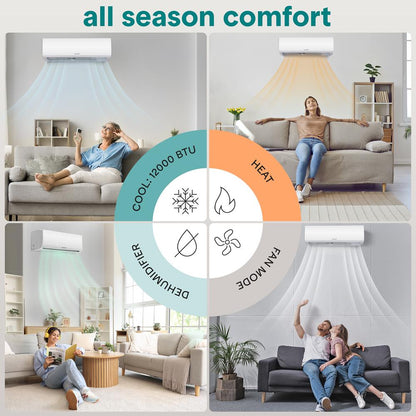 Indoor And Outdoor Mini Split Unit Kit