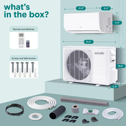 Indoor And Outdoor Mini Split Unit Kit