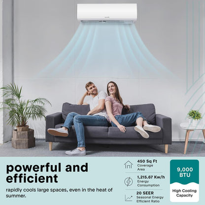 Indoor And Outdoor Mini Split Unit Kit