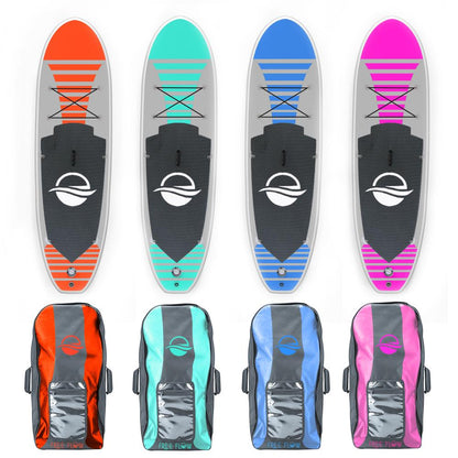 Inflatable Paddle Board - Stable Non-Slip Deck, 10'6", PVC, Blue