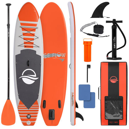 Inflatable Paddle Board, Stable Design, Non-Slip EVA Deck, Blue