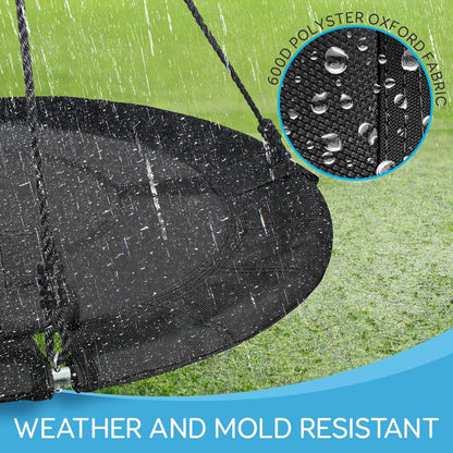 Saucer Swing 40" Relaxing Fun Waterproof 600D Polyester