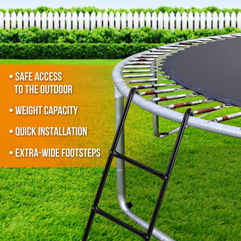 product image number 4 for SereneLife Outdoor Trampoline Safety Ladder