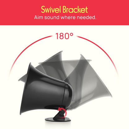 HAUT-PARLEUR TROMPETTE 5" TOUT TEMPS 