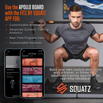 product image number 5 for SQUATZ Apollo Fitness Board