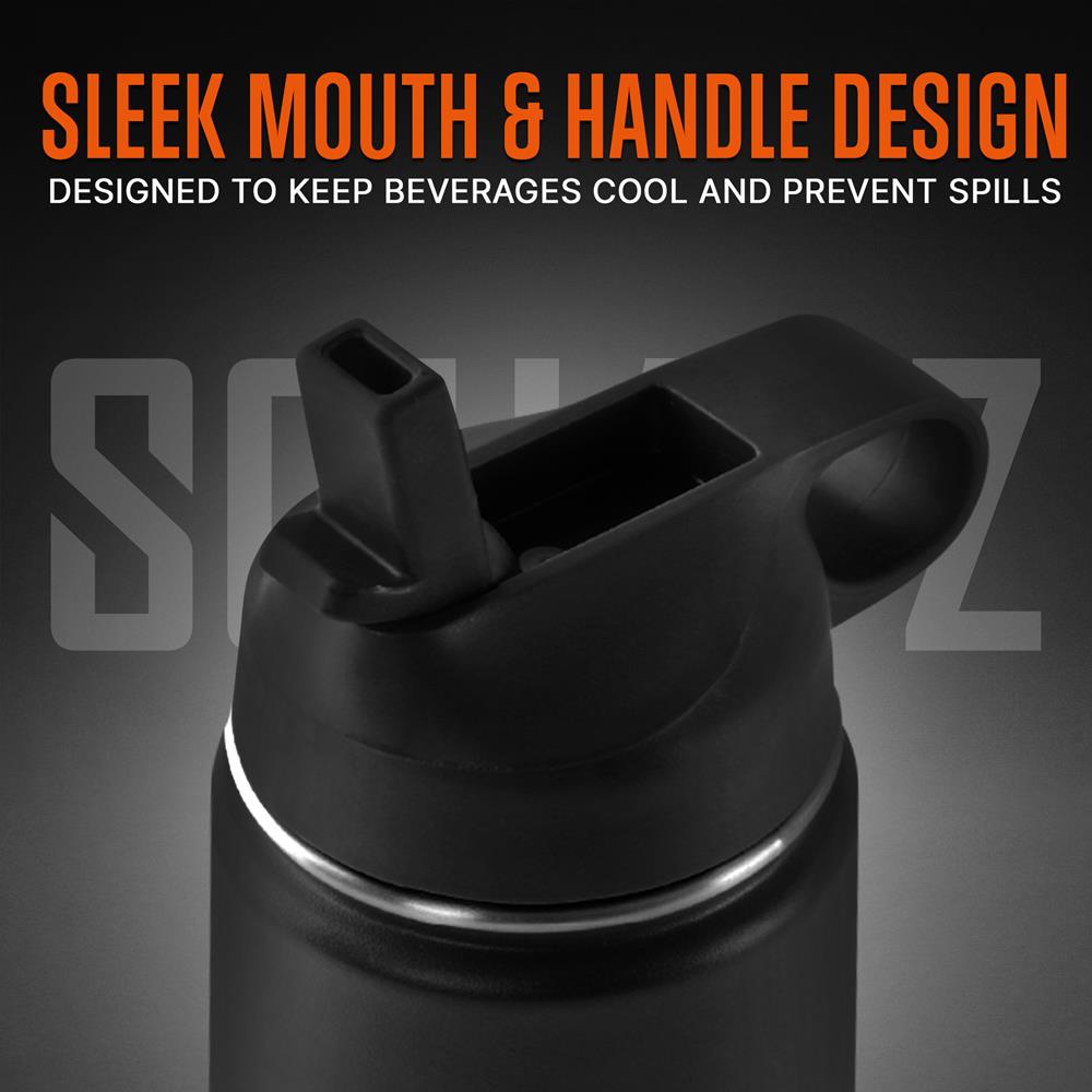 product image number 4 for SQUATZ 40 Oz Stainless Steel Water Bottle