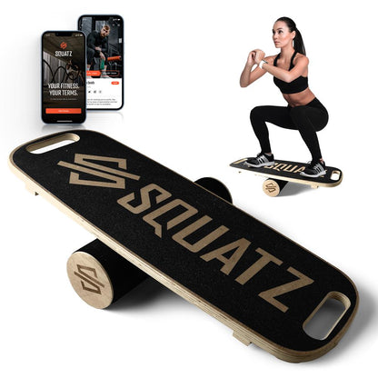 product image number 1 for SQUATZ Wooden Balance Board