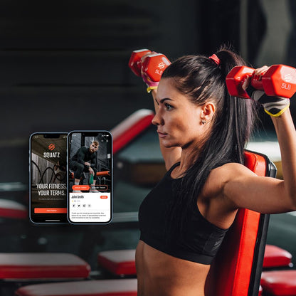 Dumbbell Set with Stand, 20lbs Neoprene Coated, Anti-Slip, Gray/Black/Orange