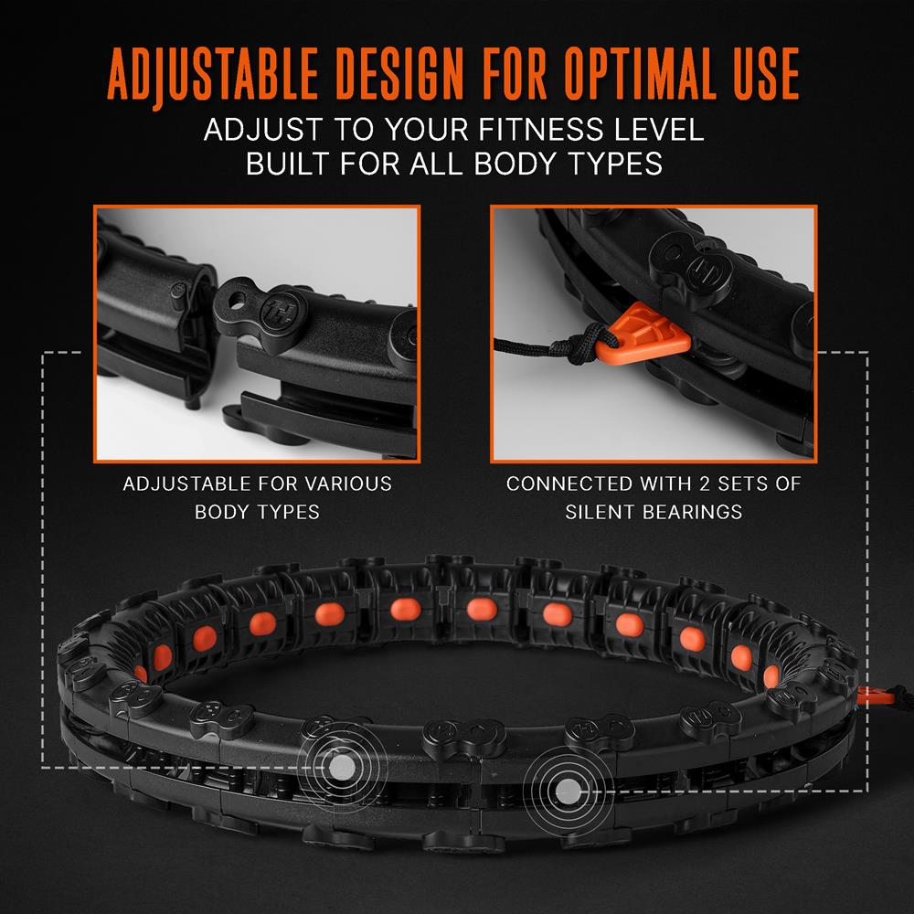 product image number 4 for SQUATZ Detachable Smart Weighted Hola-Hoop