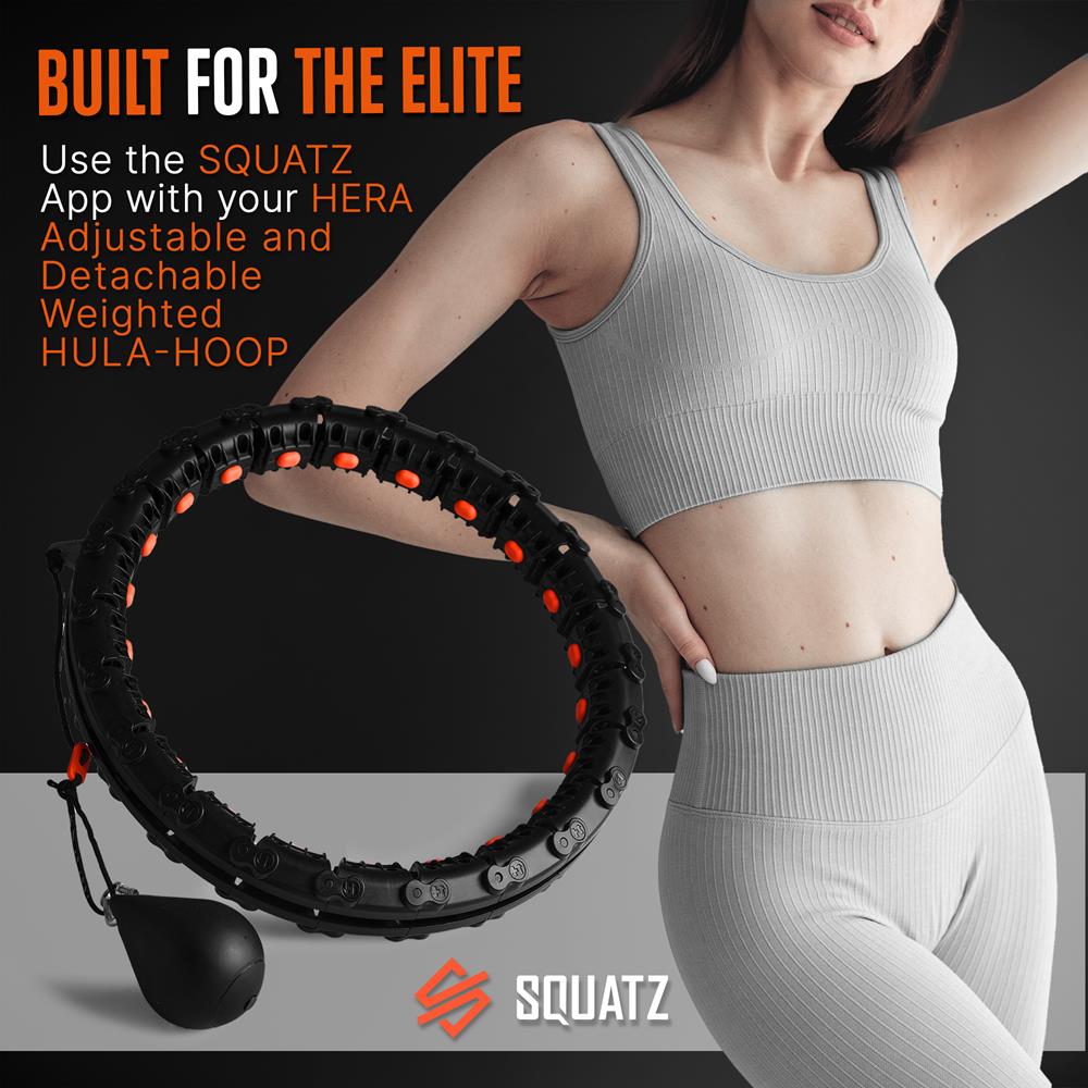 product image number 7 for SQUATZ Detachable Smart Weighted Hola-Hoop
