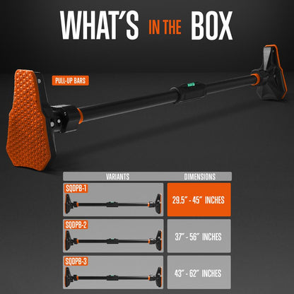 product image number 2 for SQUATZ Doorway Pull Up And Chin Up Bar