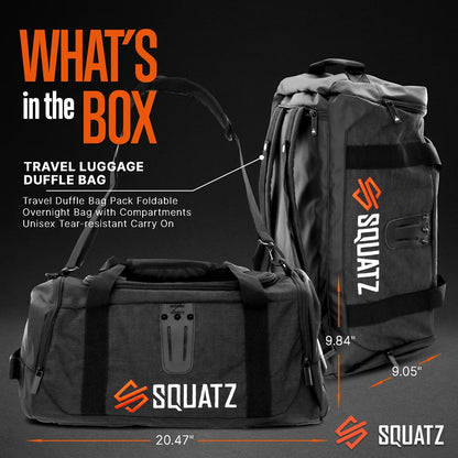 product image number 2 for SQUATZ Travel Luggage Duffle Bag