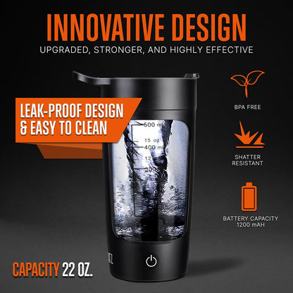 product image number 5 for SQUATZ Electric Shaker Bottle