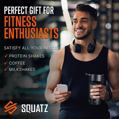product image number 6 for SQUATZ Electric Shaker Bottle