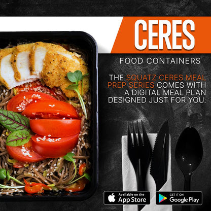 product image number 6 for SQUATZ Microwavable Food Container With Utensil