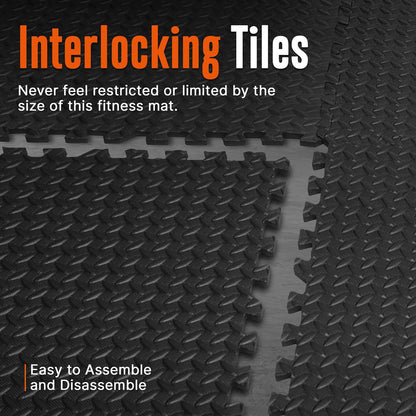 product image number 4 for SQUATZ Thick Puzzle Exercise Mat