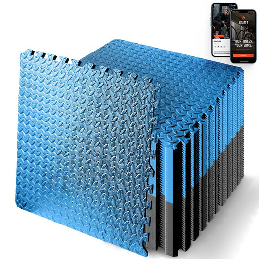 product image number 1 for SQUATZ Thick Puzzle Exercise Mat