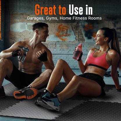 product image number 6 for SQUATZ Thick Puzzle Exercise Mat