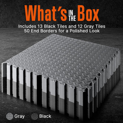 product image number 2 for SQUATZ Thick Puzzle Exercise Mat