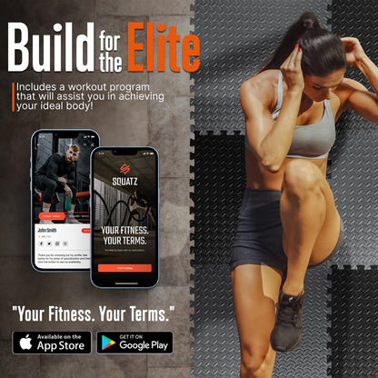 product image number 7 for SQUATZ Thick Puzzle Exercise Mat