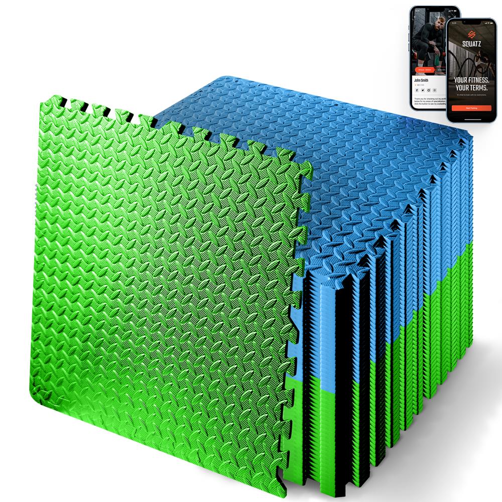 product image number 1 for SQUATZ Thick Puzzle Exercise Mat