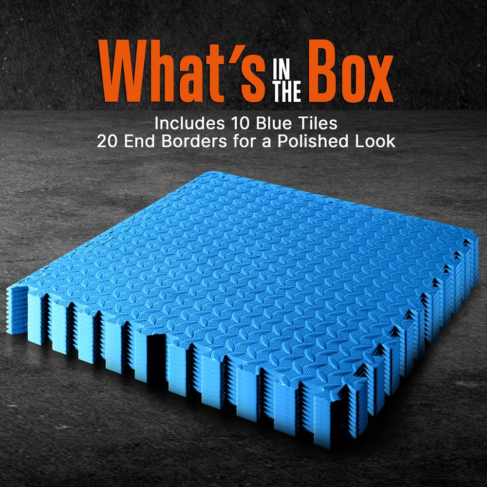 product image number 2 for SQUATZ Thick Puzzle Exercise Mat
