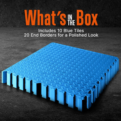 product image number 2 for SQUATZ Thick Puzzle Exercise Mat