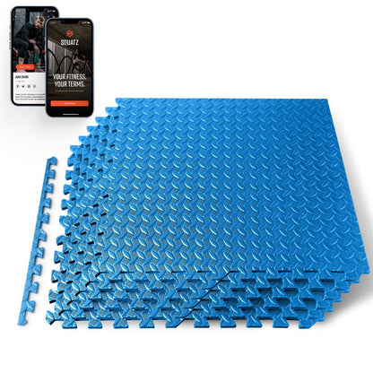 product image number 1 for SQUATZ Thick Puzzle Exercise Mat