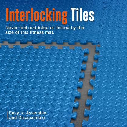 product image number 4 for SQUATZ Thick Puzzle Exercise Mat