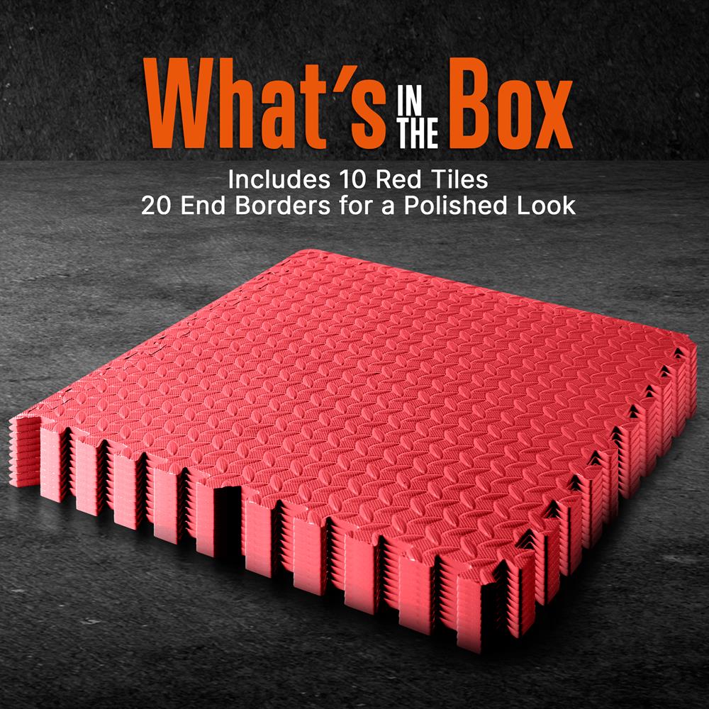 product image number 2 for SQUATZ Thick Puzzle Exercise Mat