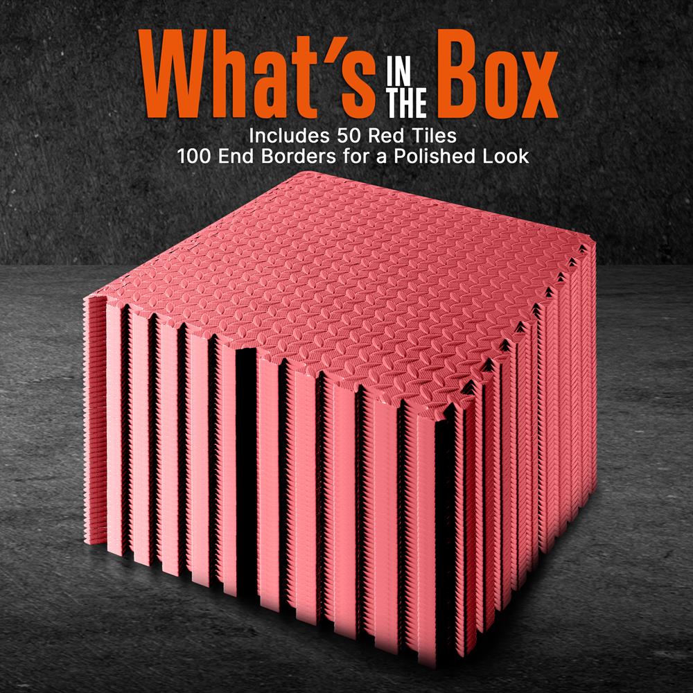 product image number 2 for SQUATZ Thick Puzzle Exercise Mat